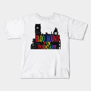 Bloodhound Pix Pride Logo Kids T-Shirt